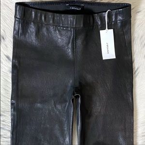 J BRAND L8007 LEATHER EDITA LEGGING, SZ S